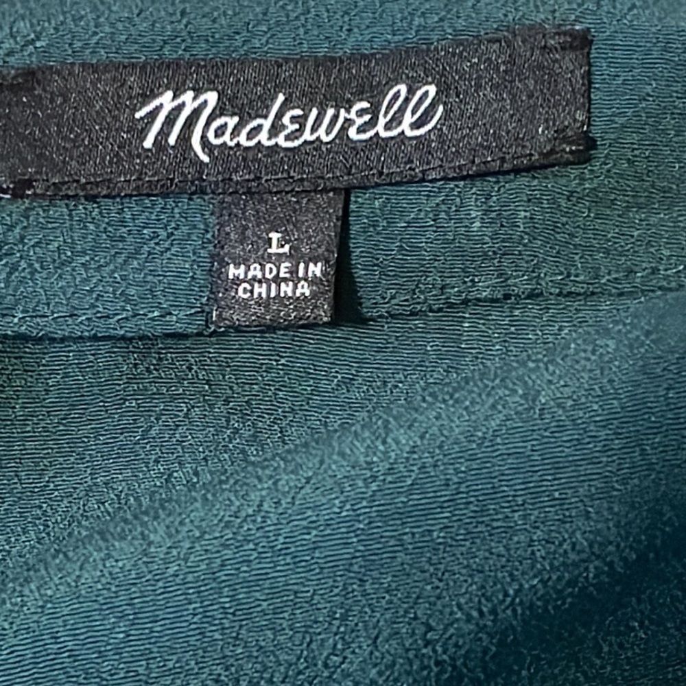 Madewell Teal Shift Dress - Picture 6 of 6